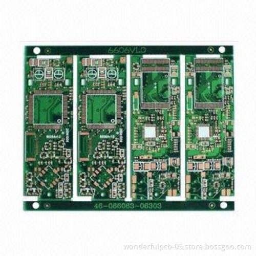 Double-layered PCB, Panel Treated by Lead-free HASL